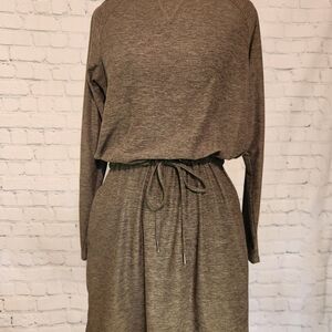 KYODAN OUTDOORS Tshirt Dress Super Soft, Olive, XS Oversized